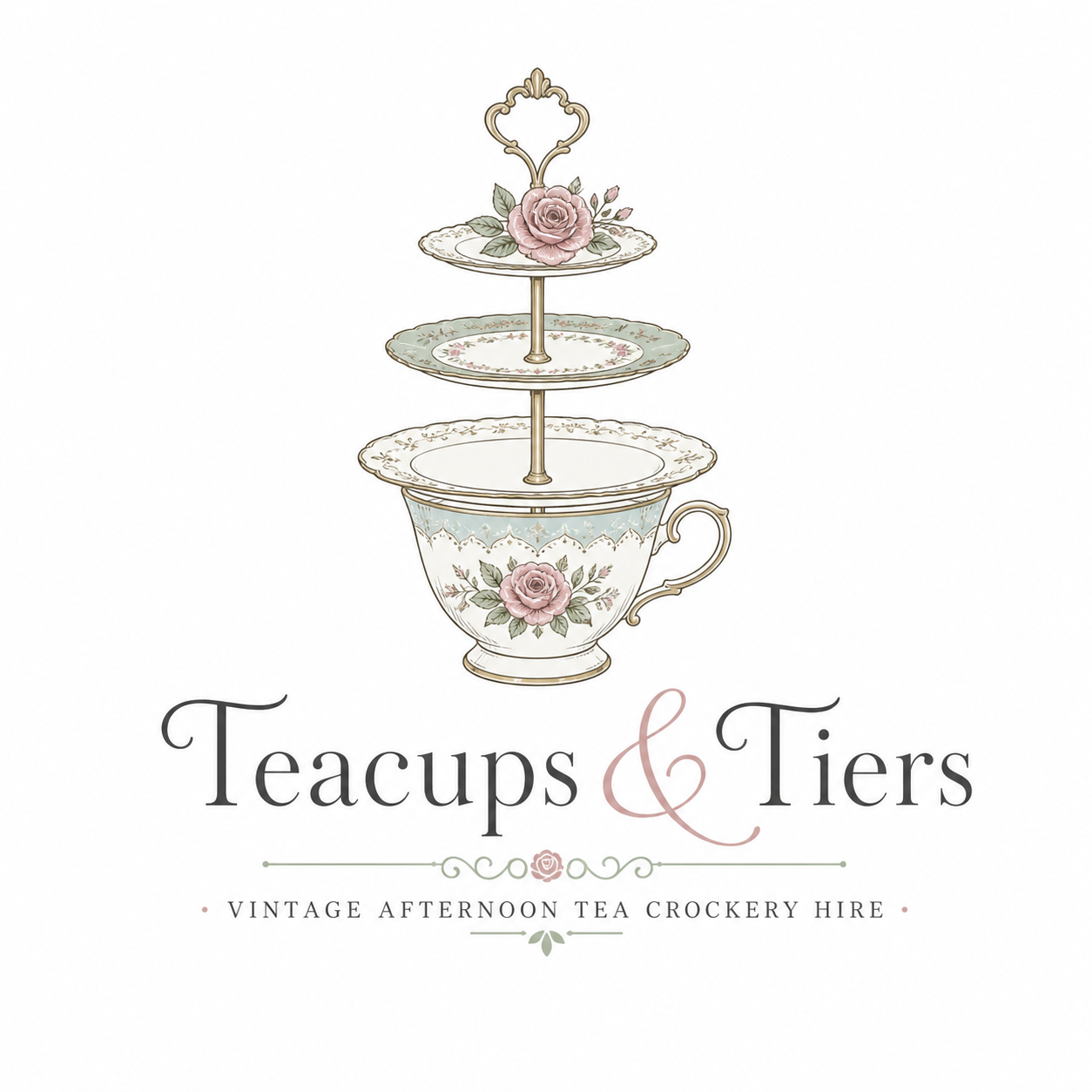 Teacups & Tiers logo